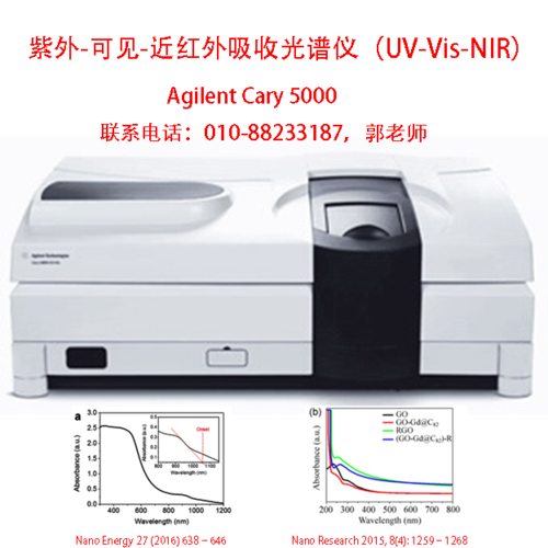 紫外-可见-近红外吸收光谱仪/Agilent Cary 5000